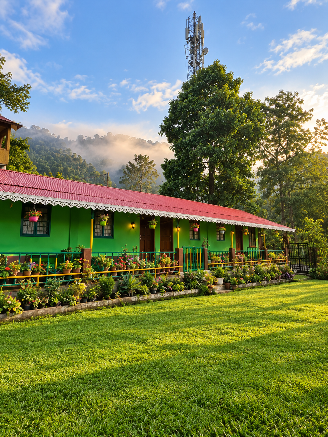 Damsang Valley homestay exterior